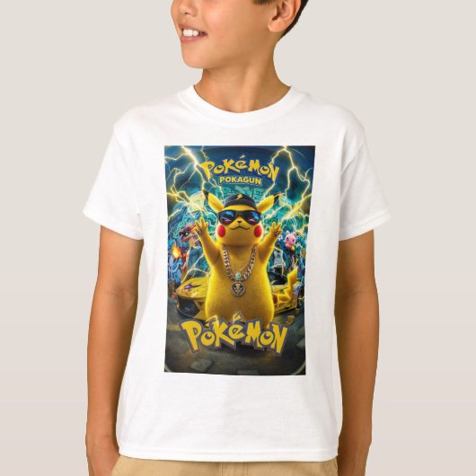 T-shirt Pokémon: Street Sparks (Devant)