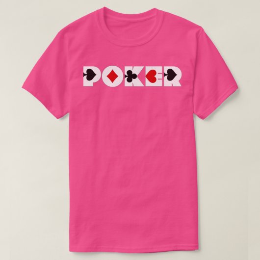 T-shirt Poker (Design devant)