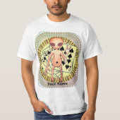 T-shirt poker Alien (Devant)