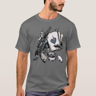 T-shirt Poker Card Design  - 1 