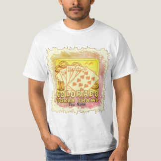 T-shirt Poker du Colorado