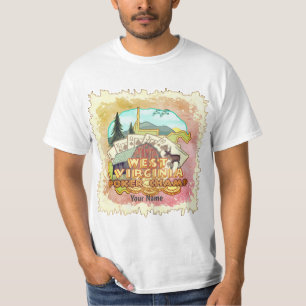 T-shirt Poker en Virginie-Occidentale