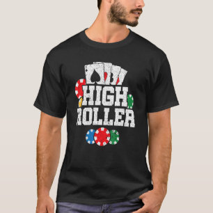 T-shirt Poker High Roller Texas Holdem