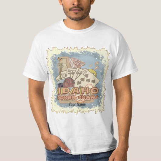 T-shirt Poker Idaho (Devant)
