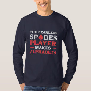 T-shirt Poker Le Joueur Fearles Spades