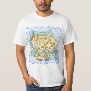 T-shirt Poker Massachusetts