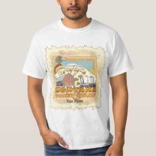 T-shirt Poker Montana