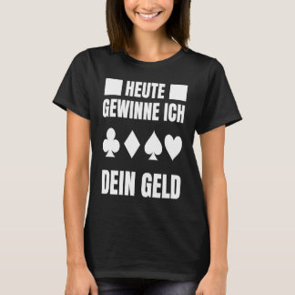 T-shirt Poker T Accessoires Casino Blackjack Costume Texas