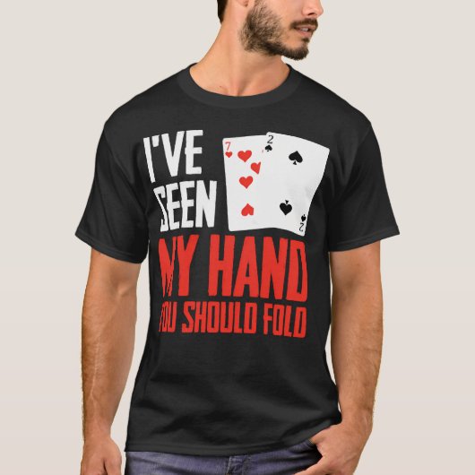 T-shirt Poker Texas Holdem (Devant)