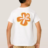 T-shirt Pokii Hawaii Floral Aloha Design (Dos)