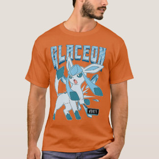 T-shirt Pokmon Glaceon 0471 Iceype Eeveelution Portrait fu
