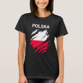 T-shirt Poland Flag (Devant)