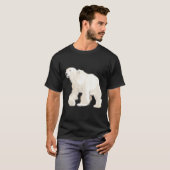 T-shirt Polar Bear Arctic Animal Realistic (Devant entier)