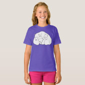 T-shirt Polar Bear Art Kid's Shirt Bear Cubs Sweatshirt (Devant entier)