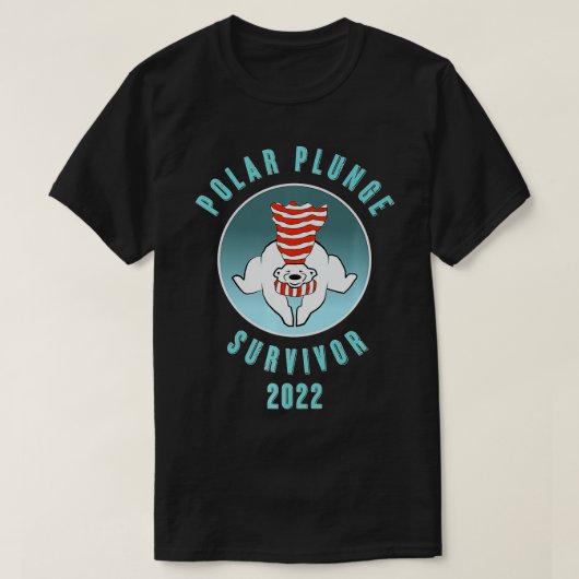 T-shirt Polar Plunge 2022 Polar Bear Premium (Design devant)