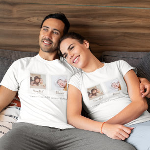T-shirt Polaroid Style Photo - Homme Heureux et béni