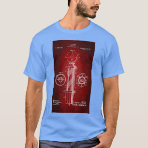 T-shirt Pole en barbier Brevet 1916