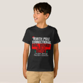 T-shirt Pôle Nord Caution Correctionnelle Refusée Vol Atte (Devant entier)