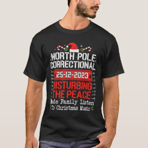T-shirt Pôle Nord Correction Troublant Peace Family Ch