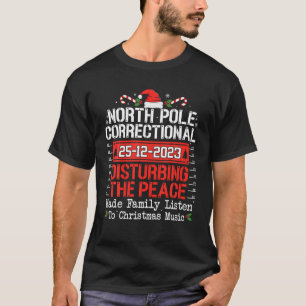 T-shirt Pôle Nord Correction Troublant Peace Family Ch