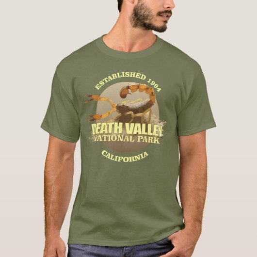 T-shirt Pôle Nord de la vallée de la Mort (Scorpion) TNO (Devant)
