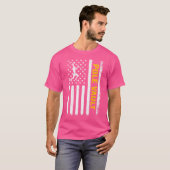 T-shirt Pole Vault American Flag Pole Vault (Devant entier)
