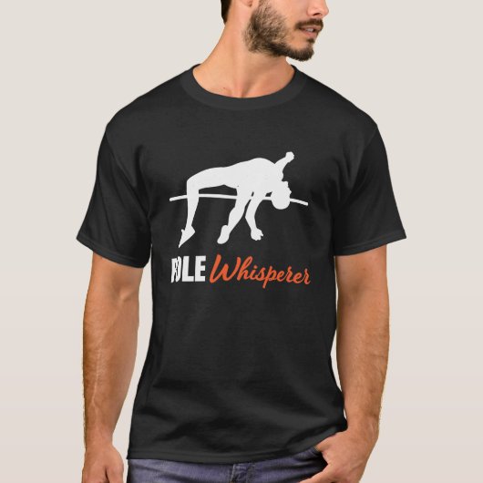 T-shirt Pole Vault For Athletics Bar High Jumper Track And (Devant)