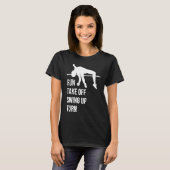 T-shirt Pole Vault For Athletics Bar High Jumper Track And (Devant entier)