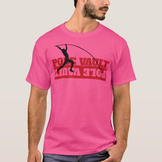 T-shirt Pole Vault - Fun Pole Vaulting (Devant)