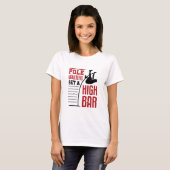 T-shirt Pole Vault Funny Polonais Les voûtes établissent u (Devant entier)