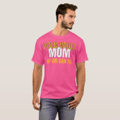 T-shirt Pole Vault Maman Mon enfant peut voler (Devant entier)