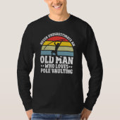 T-shirt Pole Vault Pole Vaulting Training Pole Vault (Devant)