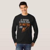T-shirt Pole Vaulting Don't Follow Me Pole Vault Athlete (Devant entier)