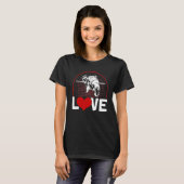 T-shirt Pole Vaulting Love Pole Vault (Devant entier)