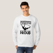 T-shirt Pole Vaulting Sport (Devant entier)