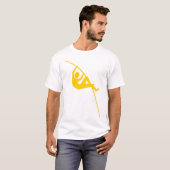 T-shirt Pôle voûté - Ambre (Devant entier)