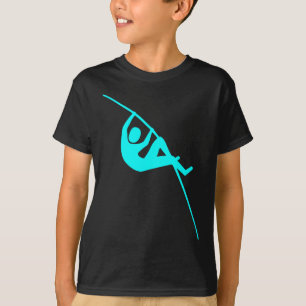 T-shirt Pôle voûté - Cyan