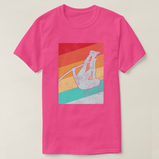 T-shirt Pôle voûté Rétro 2 (Design devant)
