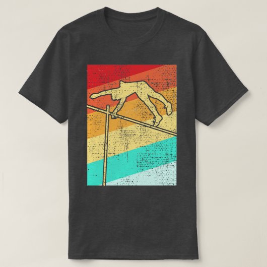 T-shirt Pôle voûte rétro Vintage 4 (Design devant)