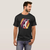 T-shirt Pole voûte voûte voûte voûte Pole coffre (Devant entier)