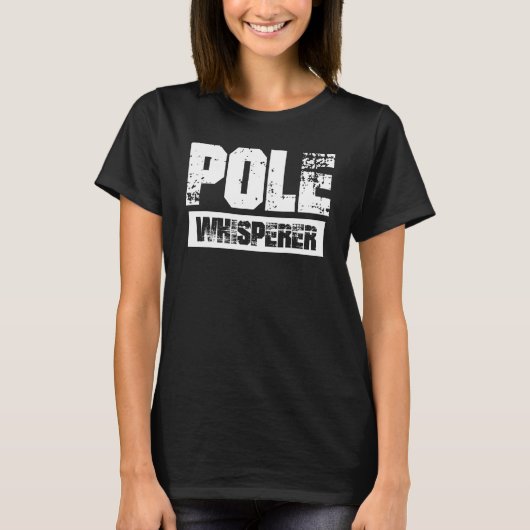 T-shirt Pole Whisperer Pole Vault (Devant)