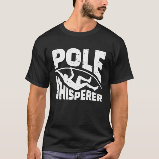 T-shirt Pole Whisperer Pot Vault (Devant)