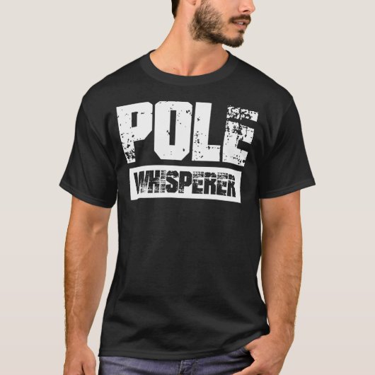 T-shirt Pole Whisperer Pot Vault (Devant)