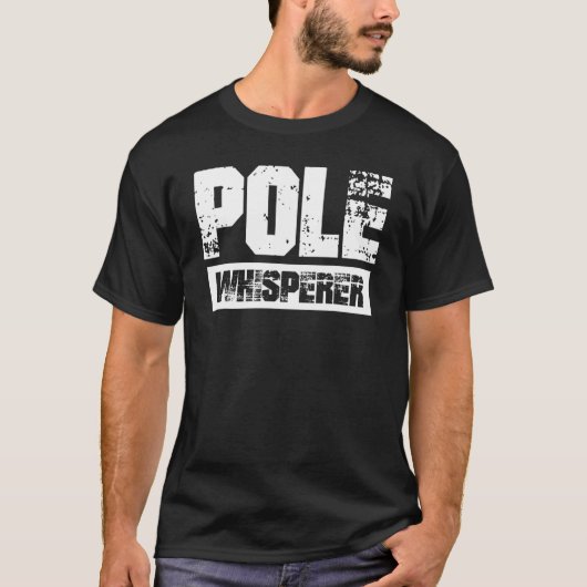T-shirt Pole Whisperer Pot Vault (Devant)