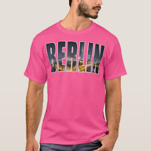 T-shirt Police Berlin Allemagne Photographie De La Skyline