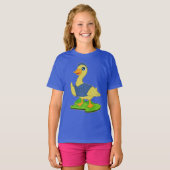 T-shirt Police casquette de la police de canard (Devant entier)