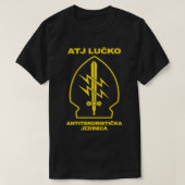T-shirt Police croate ATJ LUCKO Specijalna Policija Tshi (Design devant)