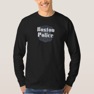 T-shirt Police de Boston Vintage Bpd