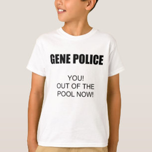 T-shirt Police de gène