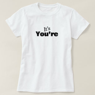 T-Shirt Police de Grammaire